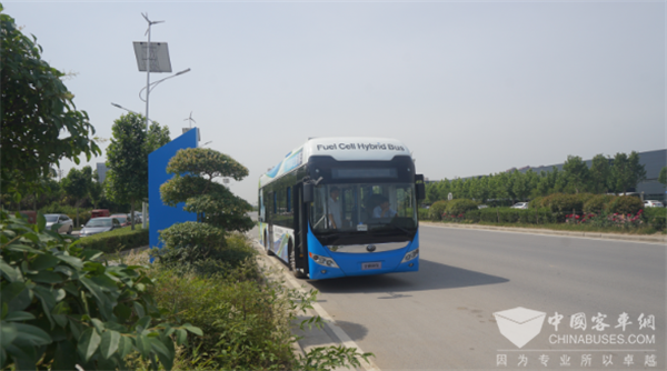 助力打造綠色冬奧，25輛宇通燃料電池客車將交付張家口