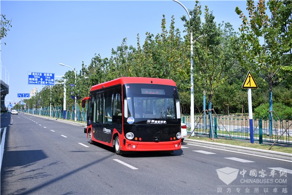 安凱HFF6668GEV公交車（純電動(dòng)9-11座）