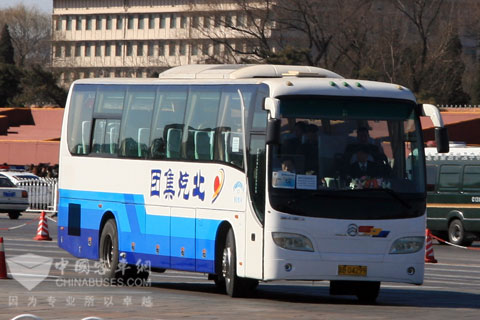 金旅客車服務2011年兩會--天安門