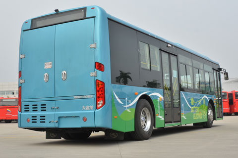 大金龍XMQ6111AGBEV短后懸純電動公交車