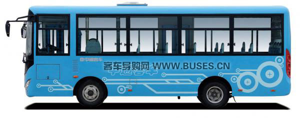 中通LCK6669N5GH公交車（天然氣國五10-25座）