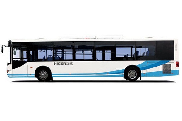 海格KLQ6129GAHEVC5A公交車（天然氣/電混動國五24-50座）