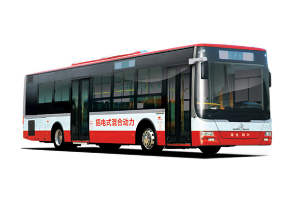 金旅XML6115JHEVA5CN公交車（天然氣/電混動國五20-36座）