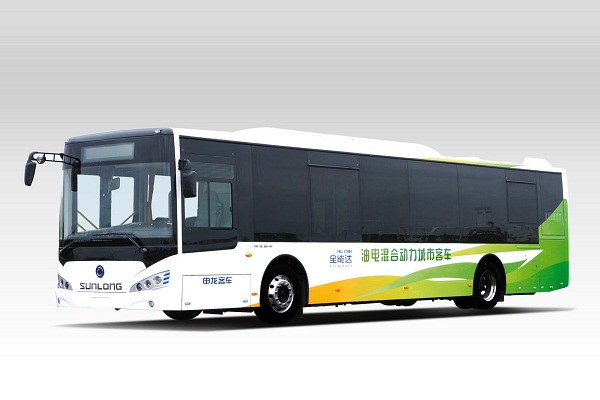 申龍SLK6129ULD5HEVZ2公交車（柴油/電混動(dòng)國五10-45座）