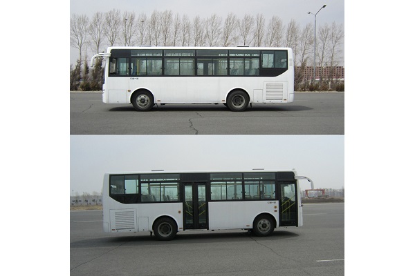 一汽CA6930URHEV22公交車（天然氣/電混動國五12-30座）