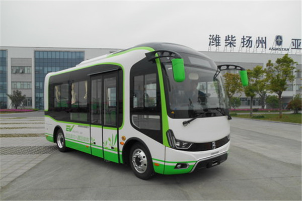 亞星JS6660GHBEV公交車（純電動10-27座）