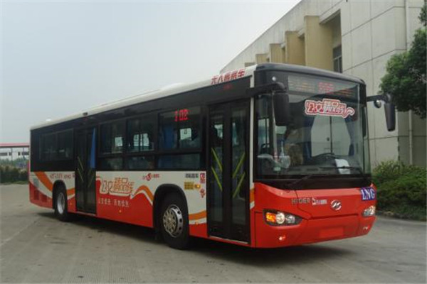 海格KLQ6129GAE6公交車(chē)（柴油國(guó)五24-52座）