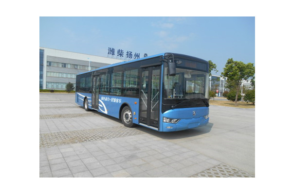 亞星JS6128GHEVC12插電式公交車（天然氣/電混動國五12-50座）