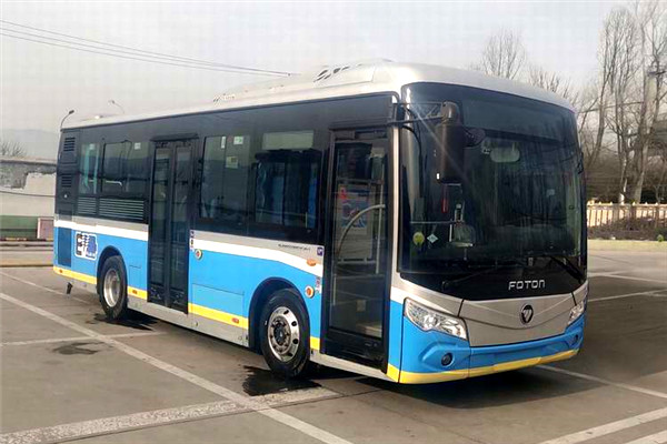 福田歐輝BJ6855SHEVCA-1插電式公交車（天然氣/電混動國六15-24座）