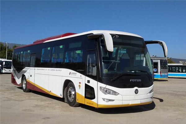 福田歐輝BJ6127SHEVCA-2插電式公交車（柴油/電混動(dòng)國六24-50座）