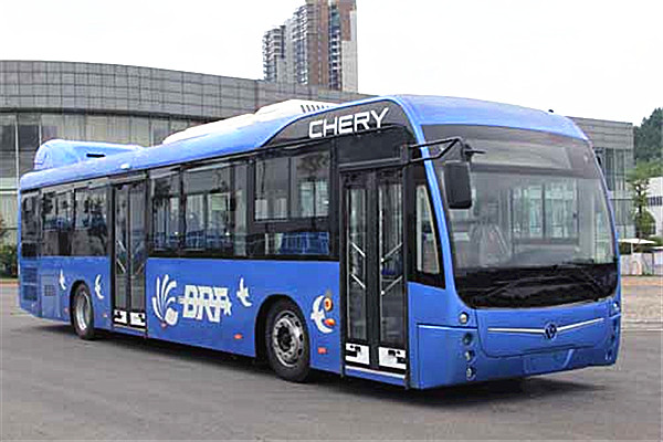 奇瑞萬達WD6125EHEVG01插電式公交車（天然氣/電混動國六20-36座）