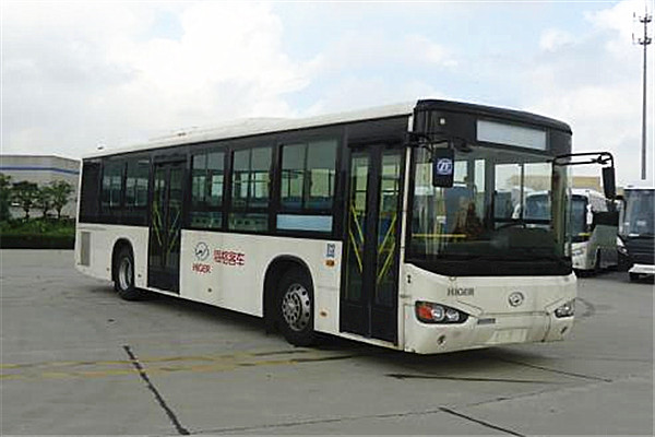 海格KLQ6119GAHEVC5B公交車（天然氣/電混動國五24-46座）