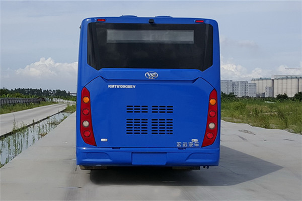 宏遠(yuǎn)KMT6109GBEV11公交車（純電動19-35座）