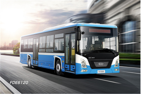 五龍FDE6100PBABEV11低入口公交車（純電動17-37座）