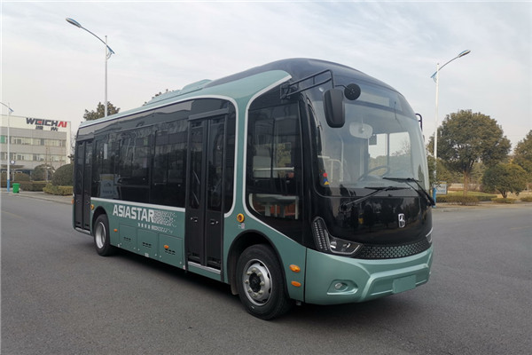 亞星JS6828GHBEV1公交車（純電動12-29座）