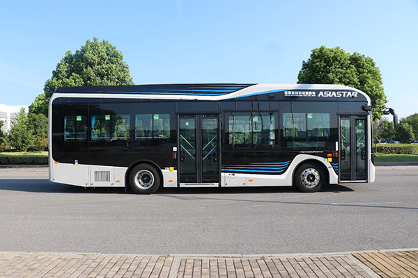 亞星JS6108GHFCEV2低入口城市客車(chē)（氫燃料電池19-31座）